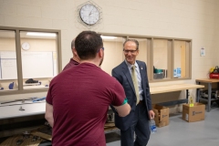 May 4, 2023: Senators Kane, Kearney and Lt Gov Davis tour Delaware County Tech High School