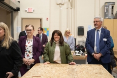 May 4, 2023: Senators Kane, Kearney and Lt Gov Davis tour Delaware County Tech High School