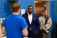 May 4, 2023: Senators Kane, Kearney and Lt Gov Davis tour Delaware County Tech High School
