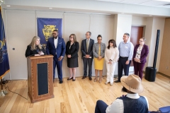 May 4, 2023: Senators Kane, Kearney  and Lt Gov Davis tour Delaware County Tech High School