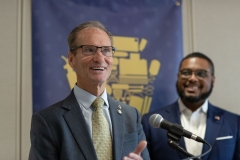 May 4, 2023: Senators Kane, Kearney  and Lt Gov Davis tour Delaware County Tech High School