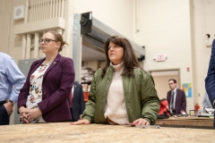 May 4, 2023: Senators Kane, Kearney  and Lt Gov Davis tour Delaware County Tech High School