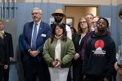 May 4, 2023: Senators Kane, Kearney  and Lt Gov Davis tour Delaware County Tech High School