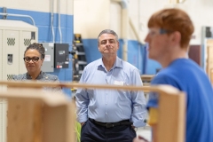 May 4, 2023: Senators Kane, Kearney  and Lt Gov Davis tour Delaware County Tech High School