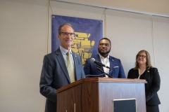 May 4, 2023: Senators Kane, Kearney  and Lt Gov Davis tour Delaware County Tech High School
