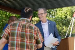 May 31, 2022: Senator Kane presents check to Upper Chichester Library will receive a $2 million grant from the Redevelopment Assistance Capital Program. This grant funding will go toward the construction and planning of the new Library and Resource Center.