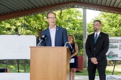 May 31, 2022: Senator Kane presents check to Upper Chichester Library will receive a $2 million grant from the Redevelopment Assistance Capital Program. This grant funding will go toward the construction and planning of the new Library and Resource Center.