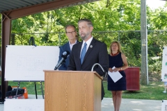 May 31, 2022: Senator Kane presents check to Upper Chichester Library will receive a $2 million grant from the Redevelopment Assistance Capital Program. This grant funding will go toward the construction and planning of the new Library and Resource Center.