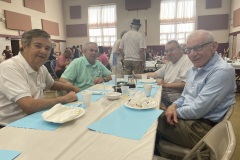 May 21, 2022: Senator John Kane and Boy Scout Troop 260 hosted a Veteran's Breakfast at Elam United Methodist Church. All veterans and their families in Senate District 9 were invited to enjoy FREE hot breakfast. Vendors were on site to provide veteran resources.