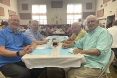 May 21, 2022: Senator John Kane and Boy Scout Troop 260 hosted a Veteran's Breakfast at Elam United Methodist Church. All veterans and their families in Senate District 9 were invited to enjoy FREE hot breakfast. Vendors were on site to provide veteran resources.