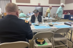 May 21, 2022: Senator John Kane and Boy Scout Troop 260 hosted a Veteran's Breakfast at Elam United Methodist Church. All veterans and their families in Senate District 9 were invited to enjoy FREE hot breakfast. Vendors were on site to provide veteran resources.