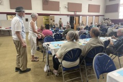 May 21, 2022: Senator John Kane and Boy Scout Troop 260 hosted a Veteran's Breakfast at Elam United Methodist Church. All veterans and their families in Senate District 9 were invited to enjoy FREE hot breakfast. Vendors were on site to provide veteran resources.