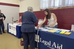 May 21, 2022: Senator John Kane and Boy Scout Troop 260 hosted a Veteran's Breakfast at Elam United Methodist Church. All veterans and their families in Senate District 9 were invited to enjoy FREE hot breakfast. Vendors were on site to provide veteran resources.