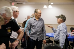 October 21, 2021: Senator John Kane and Representative Leanne Krueger host a Veterans Appreciation Lunch.