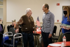 October 21, 2021: Senator John Kane and Representative Leanne Krueger host a Veterans Appreciation Lunch.