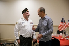 October 21, 2021: Senator John Kane and Representative Leanne Krueger host a Veterans Appreciation Lunch.
