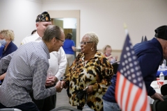 October 21, 2021: Senator John Kane and Representative Leanne Krueger host a Veterans Appreciation Lunch.