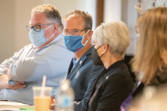 Senator Kane joined Senator Comitta and other Harrisburg colleagues at West Chester University for a roundtable on hunger on college campuses