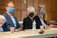 Senator Kane joined Senator Comitta and other Harrisburg colleagues at West Chester University for a roundtable on hunger on college campuses