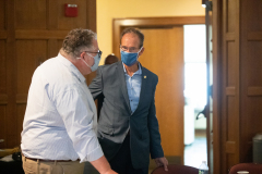 Senator Kane joined Senator Comitta and other Harrisburg colleagues at West Chester University for a roundtable on hunger on college campuses