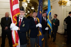 December 14, 2021: Senator Kane attended the annual Wreaths Across America ceremony in the Capitol today. The event honors fallen service members through the donation of millions of wreaths to cemeteries across America.