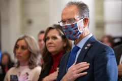 December 14, 2021: Senator Kane attended the annual Wreaths Across America ceremony in the Capitol today. The event honors fallen service members through the donation of millions of wreaths to cemeteries across America.