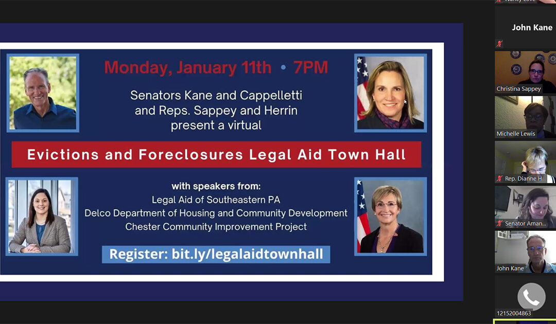 Virtual Town Hall on Evictions And Foreclosures