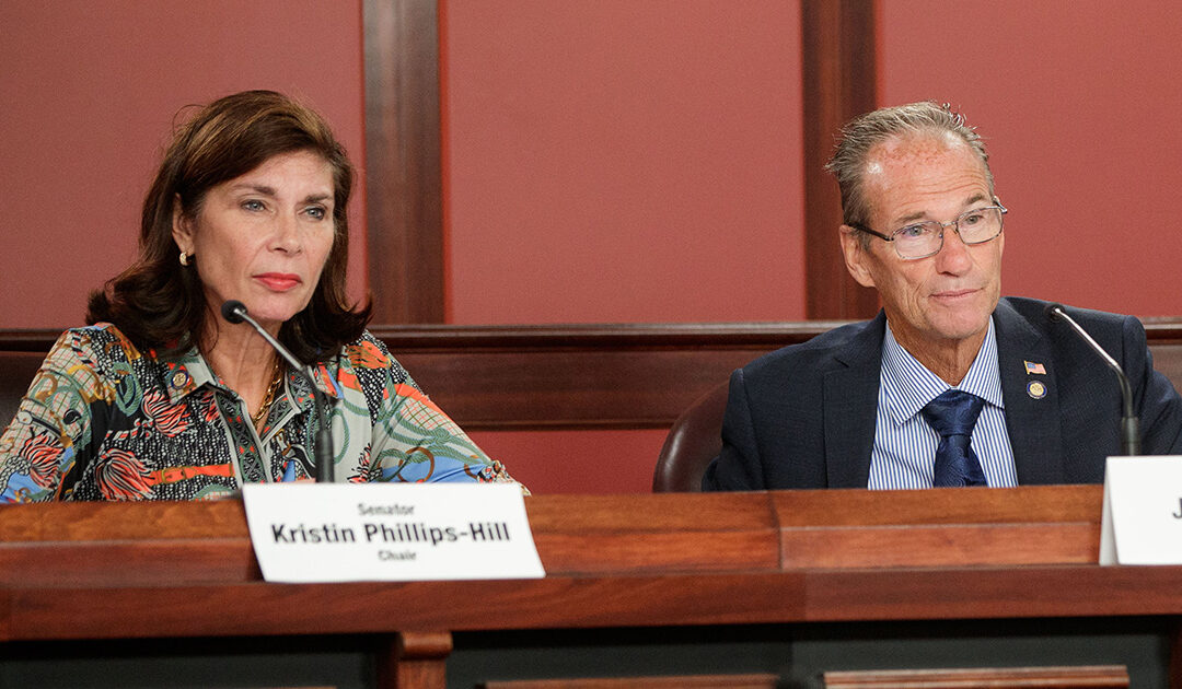 Senator Kristin Phillips-Hill and Senator John Kane