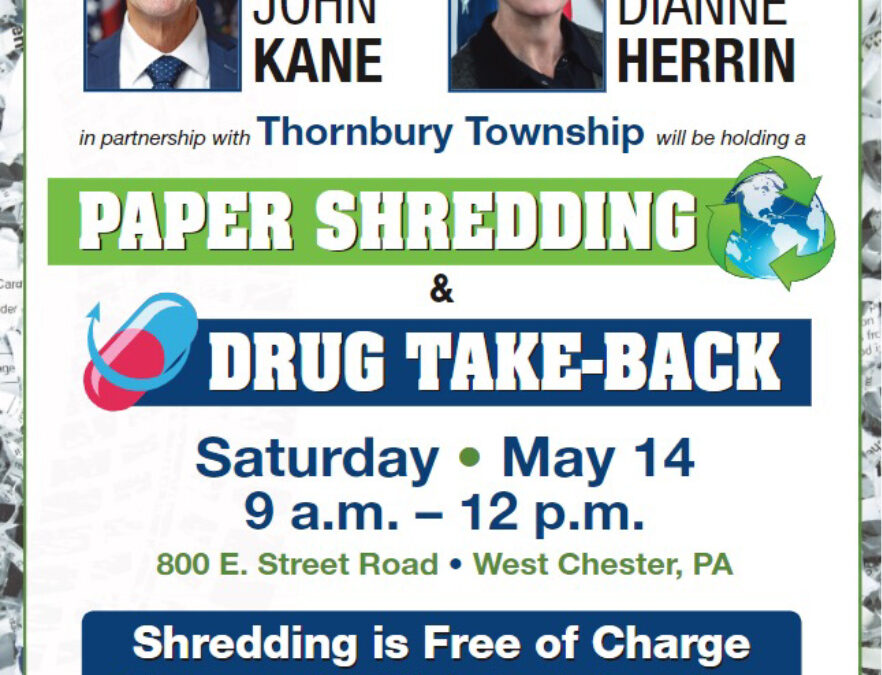 Shredding and Drug Takeback Event