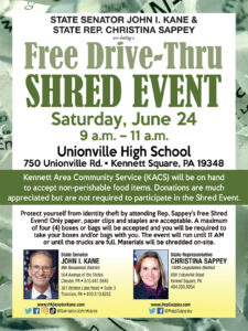 Shredding Event - June 24, 2023