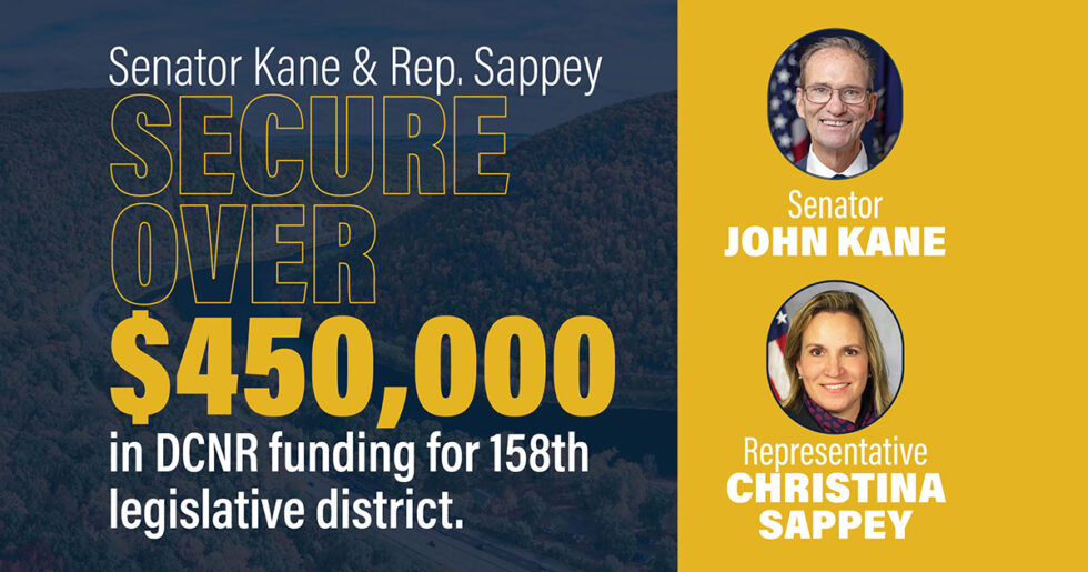 Senator John I. Kane and Representative Christina Sappey Announce over ...