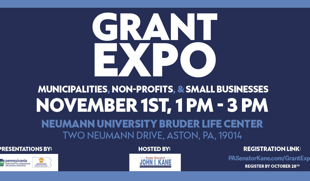 Senator John Kane to Host Grant Expo for Local Organizations