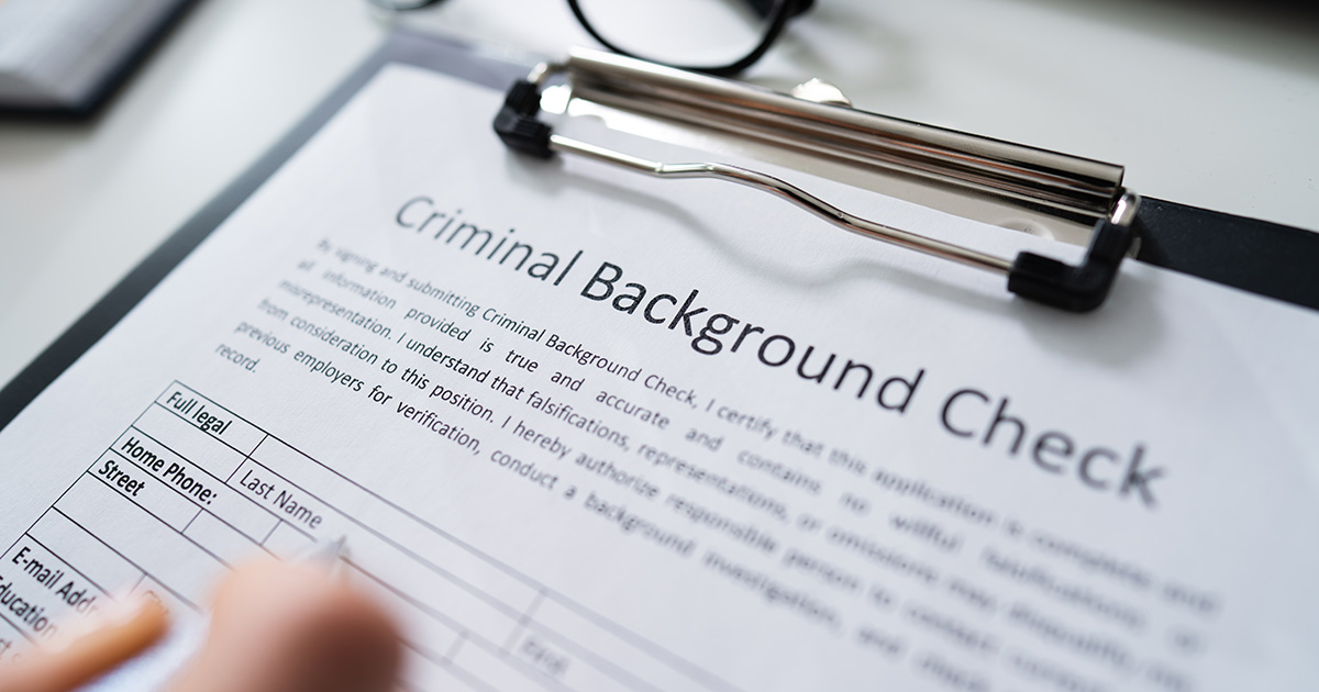 Background checks