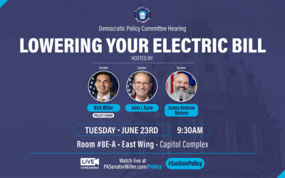 Senate Democratic Policy Committee Hearing on Lowering Your Electric Bill 